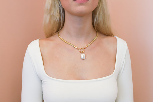 Mother of Pearl 17” Necklace