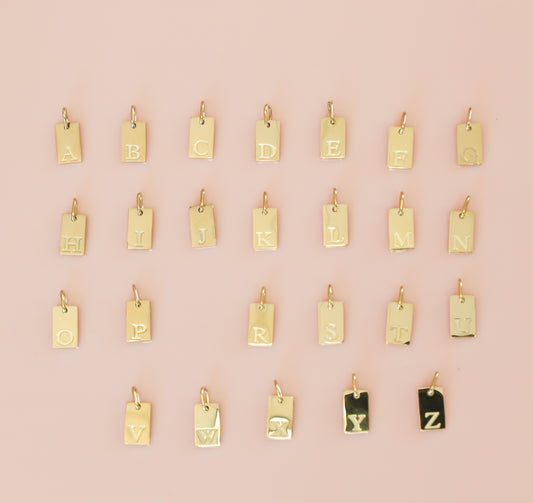 Letter Pendants