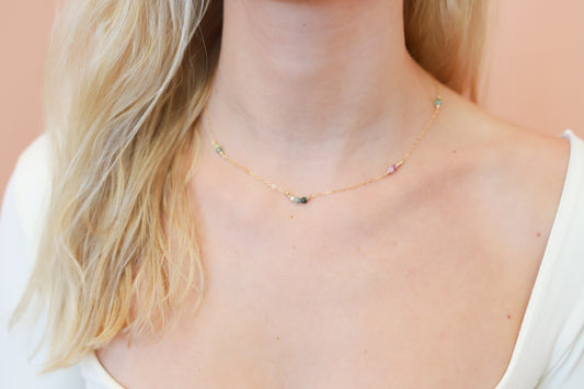 Gemstone Medley 16-18” Necklace