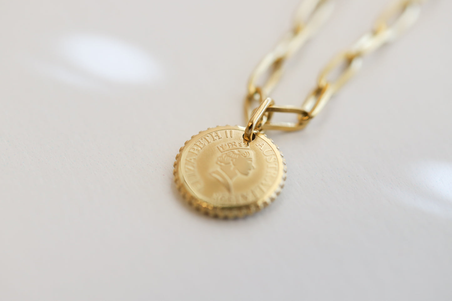 The Monarch Coin Necklace