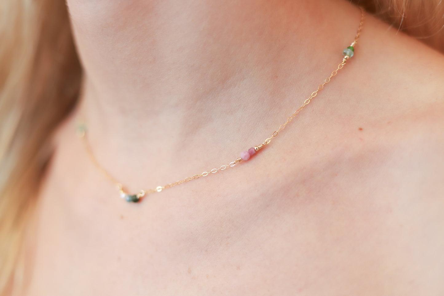 Gemstone Medley 16-18” Necklace