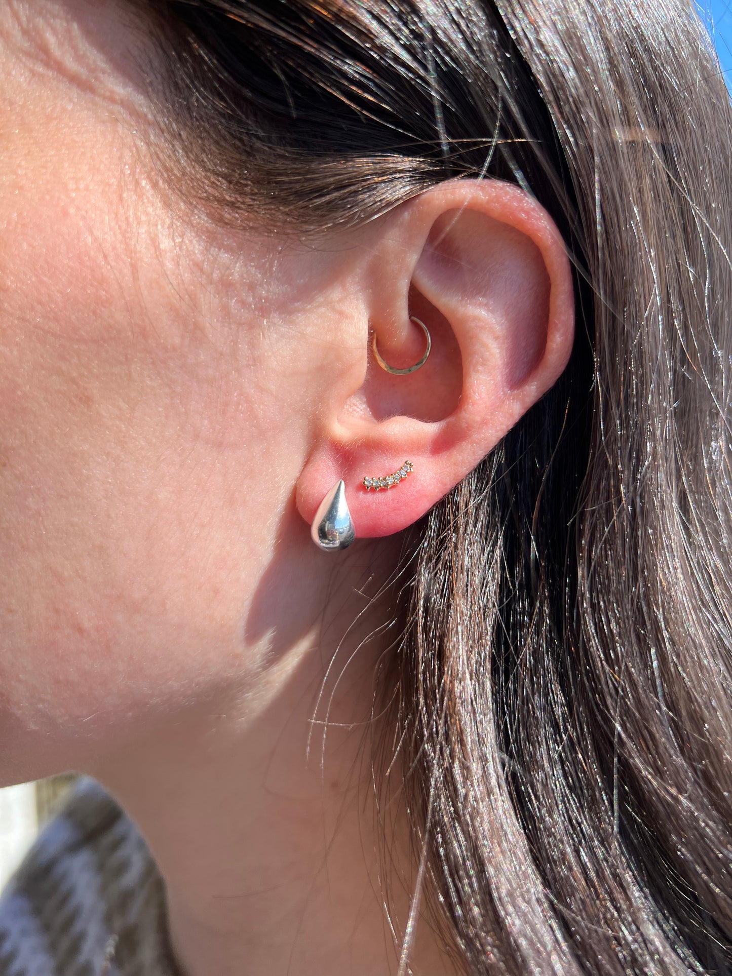 Teardrop Studs