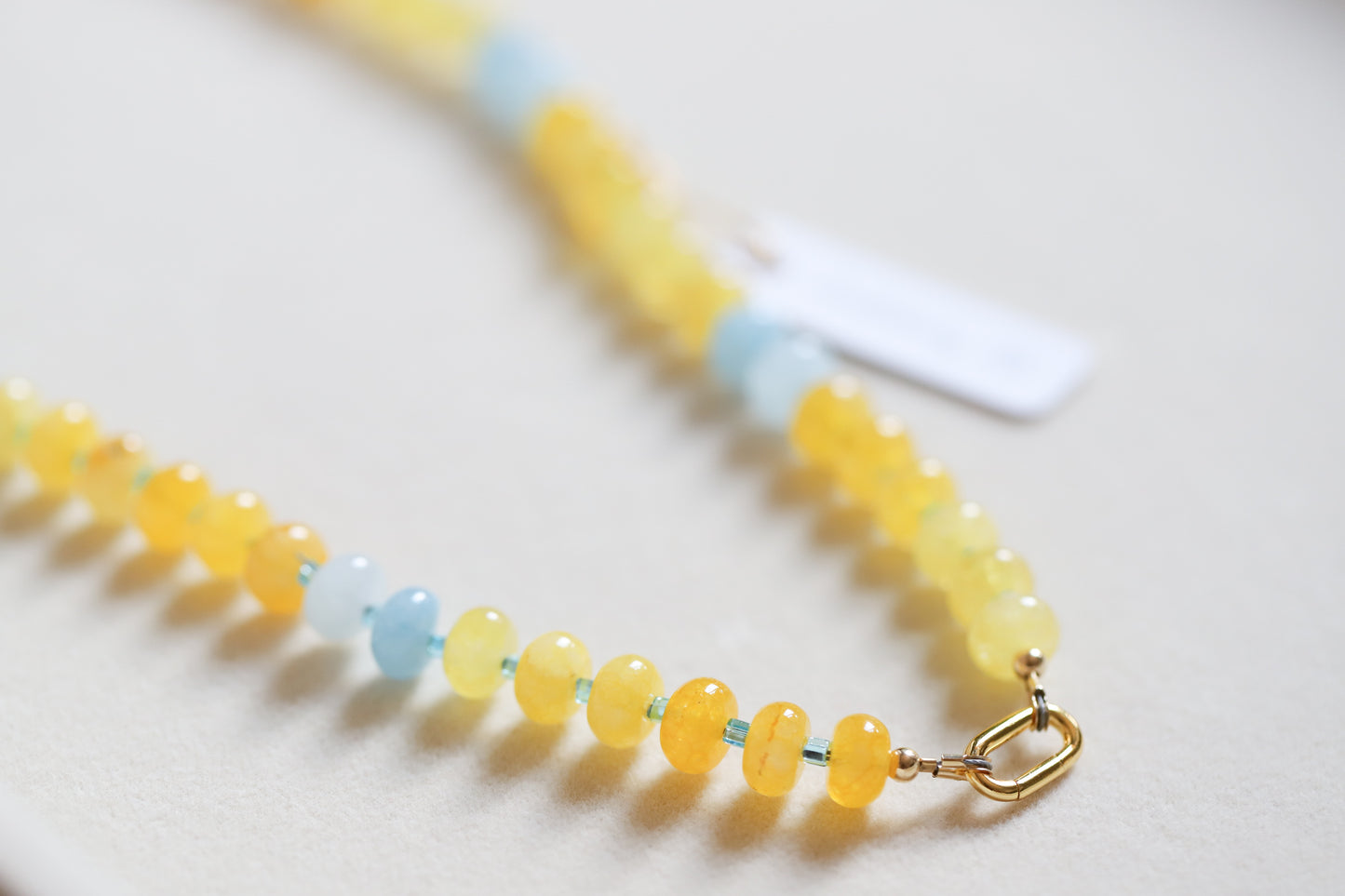 Friday Night Lights Beaded Necklace