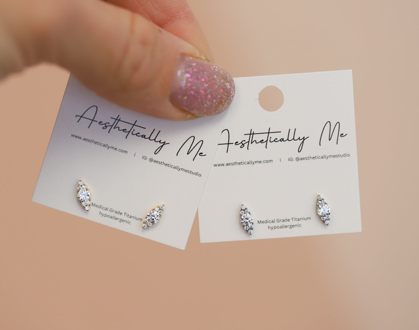 Luxe Cluster Studs