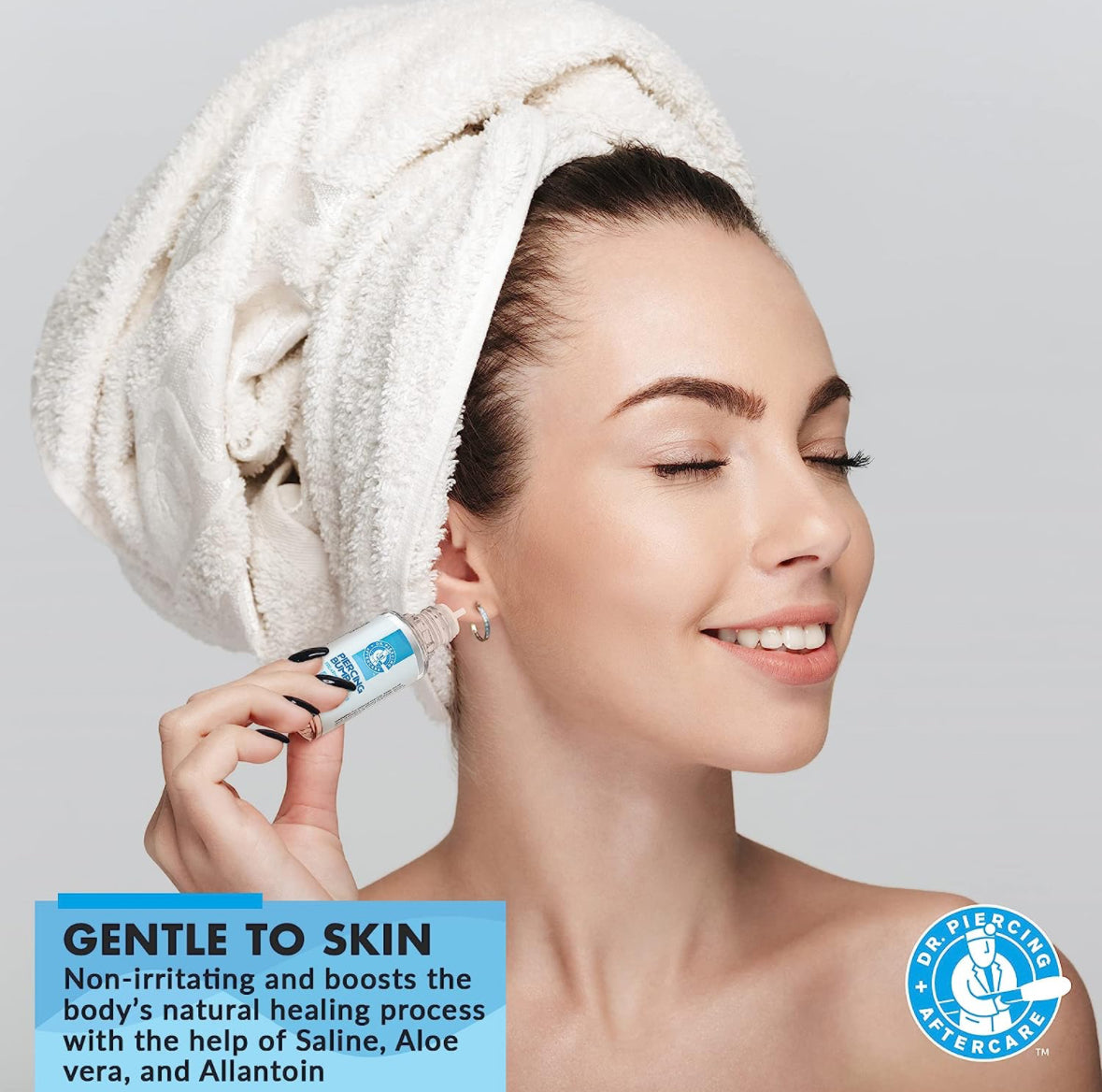 Dr. Piercing Aftercare Piercing Bump Treatment Drops