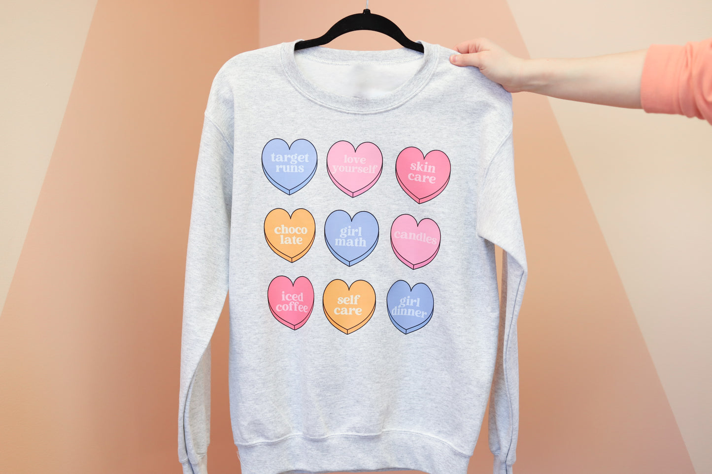 Candy Hearts Sweatshirt