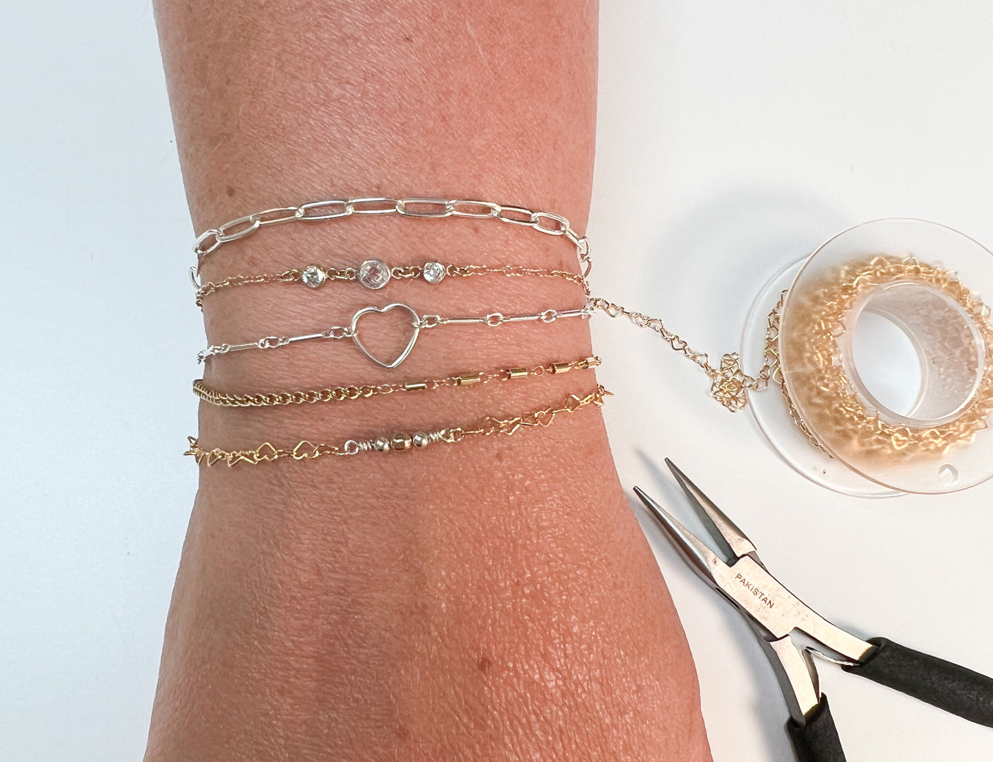 Five Permanent Jewelry Pieces, MAX for 5 people