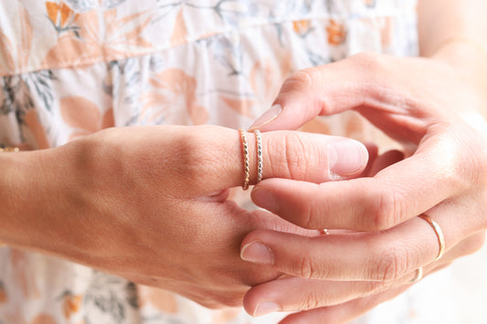 Twisted Stacking Ring