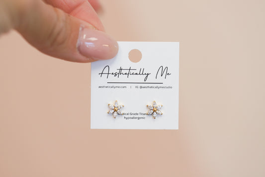 Daisy Sleeper Studs