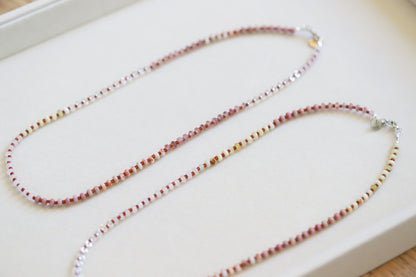 Rosy Cheeks Beaded Necklace