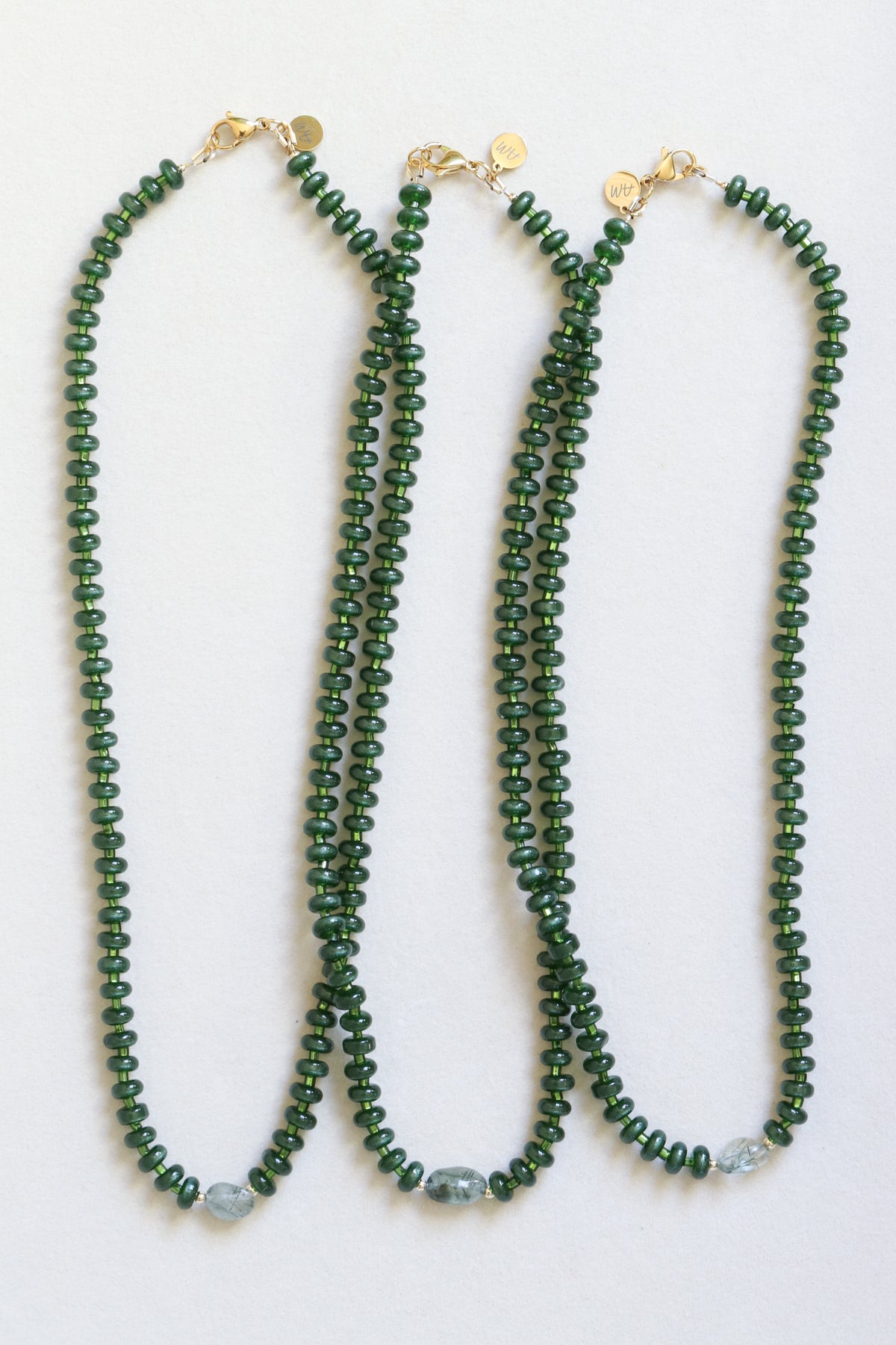 Mossy Little Thing Beaded Necklace