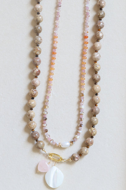 History Repeats Itself Beaded Necklace