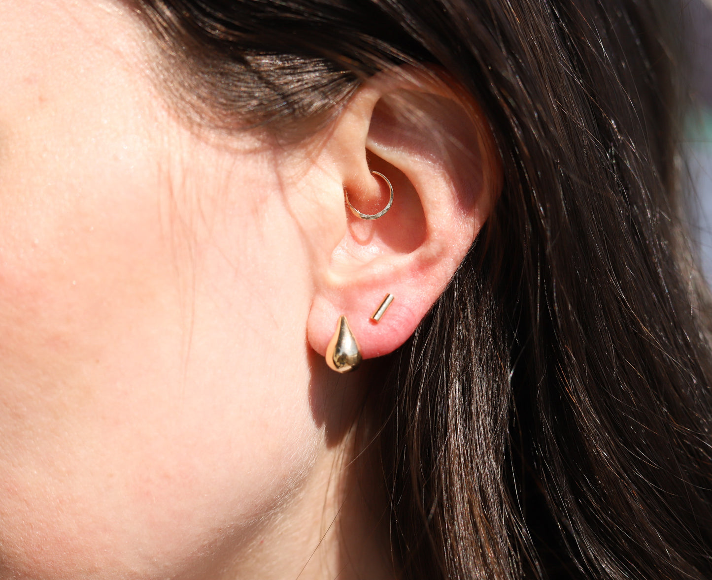 Teardrop Studs