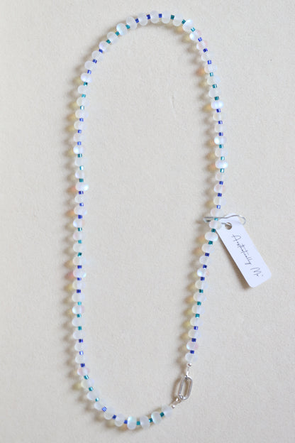 Cold Shoulder Beaded Necklace