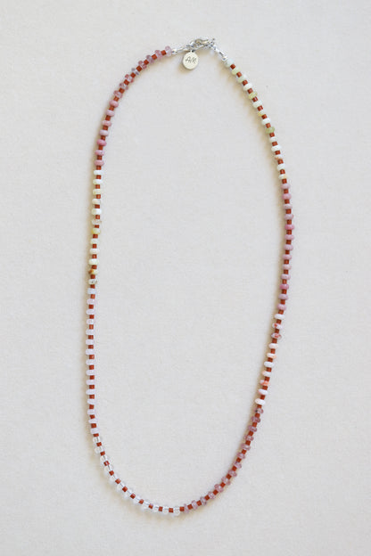 Rosy Cheeks Beaded Necklace