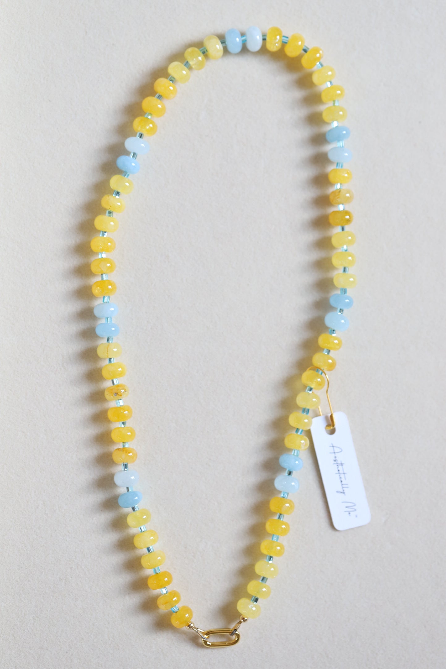 Friday Night Lights Beaded Necklace