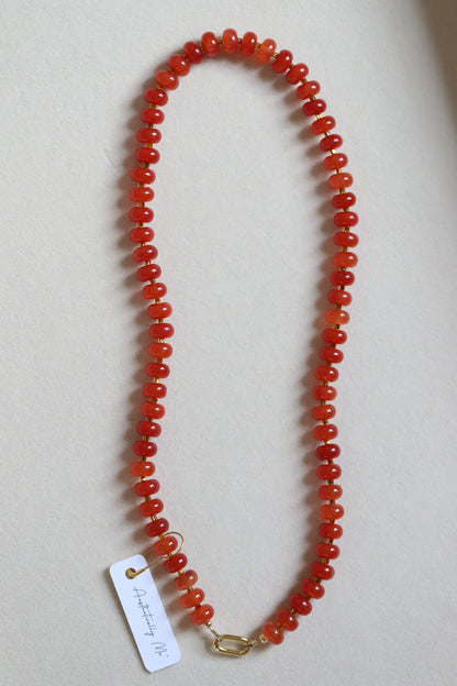 Spit Fire Beaded Necklace