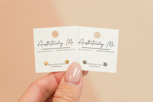 Starburst Star Sleeper Studs