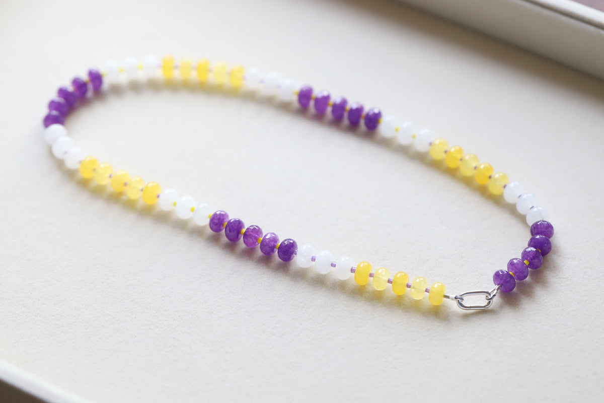 Skol Yeah Beaded Necklace