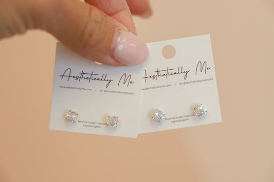 5mm Firework Cut Sleeper Studs