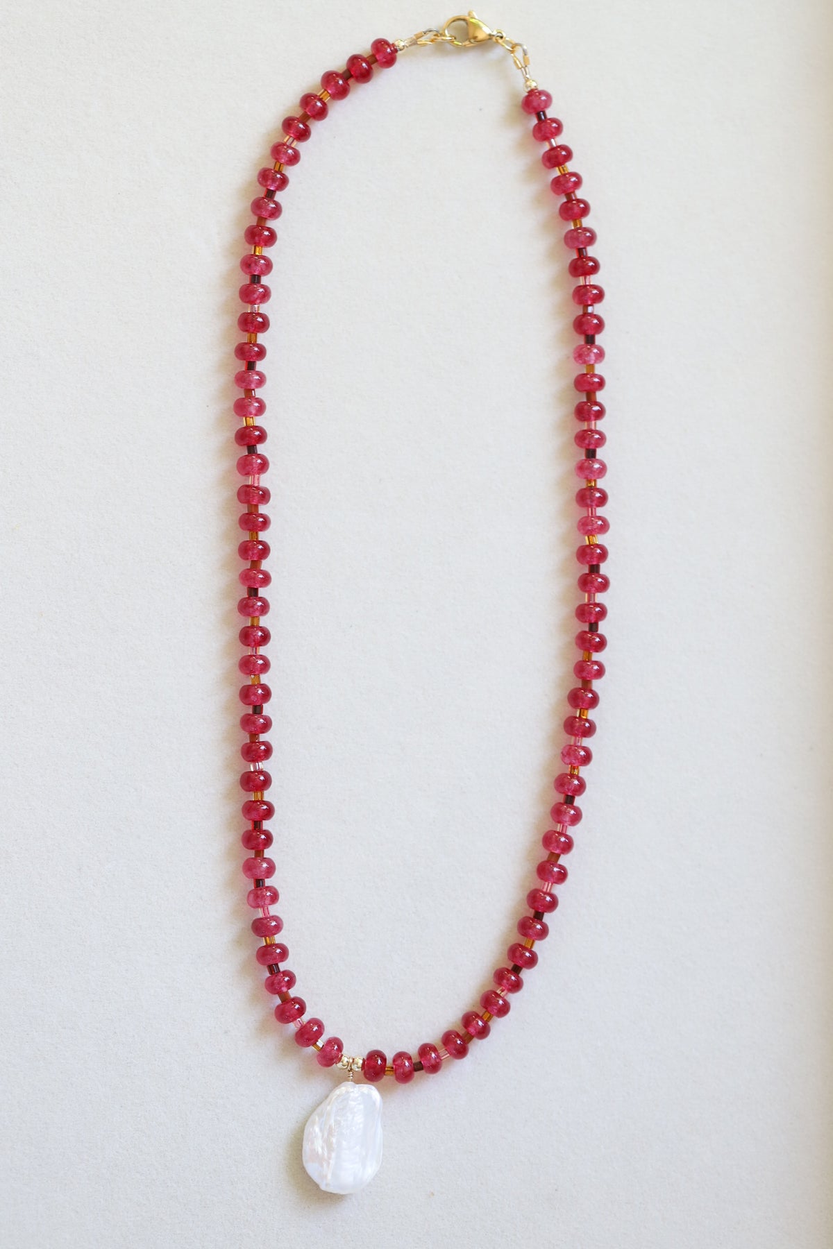 Pick of the Orchard Beaded Necklace