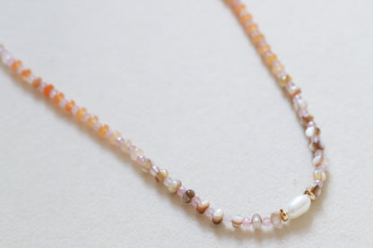 Warm Regards Beaded Necklace
