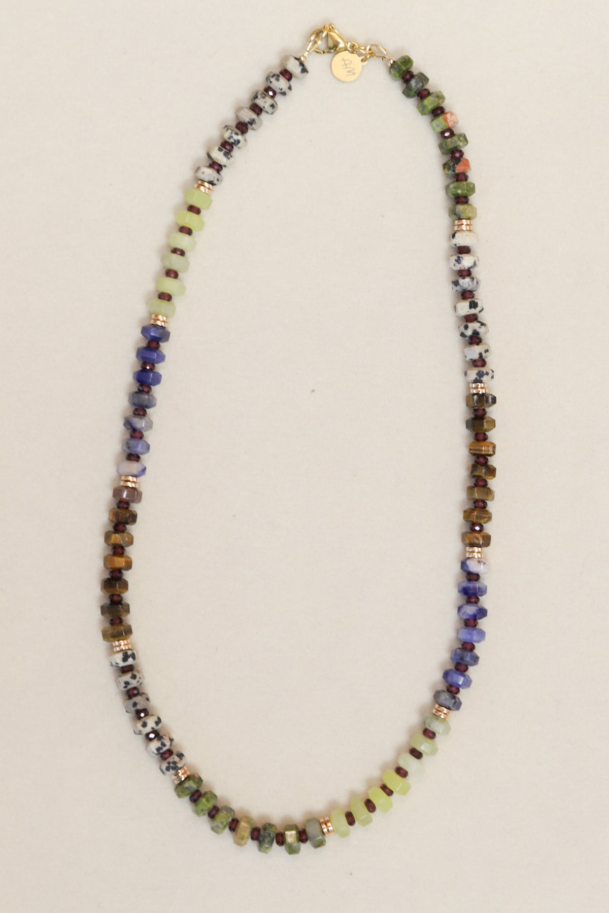 Against The Grain Beaded Necklace