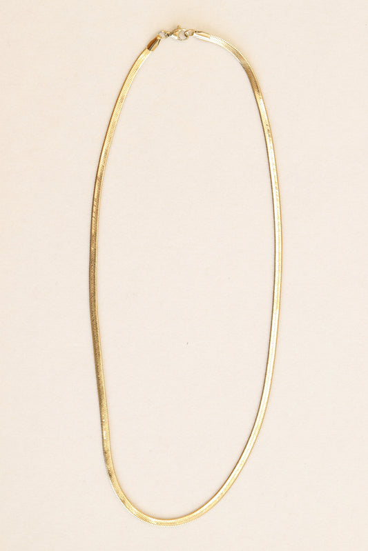 3mm Herringbone Necklace