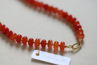 Spit Fire Beaded Necklace