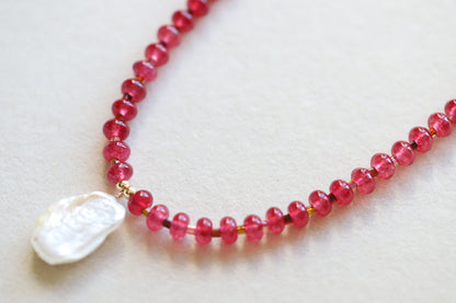 Pick of the Orchard Beaded Necklace