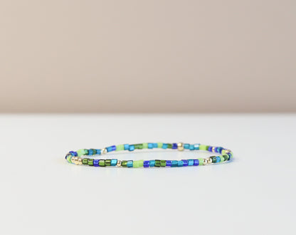 Bejewel Me Glass Bead Bracelet