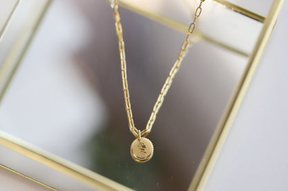 The Monarch Coin Necklace