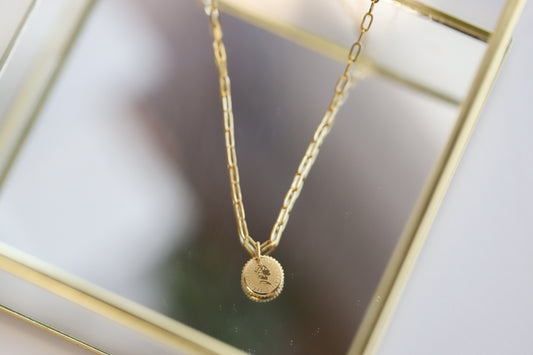 The Monarch Coin Necklace