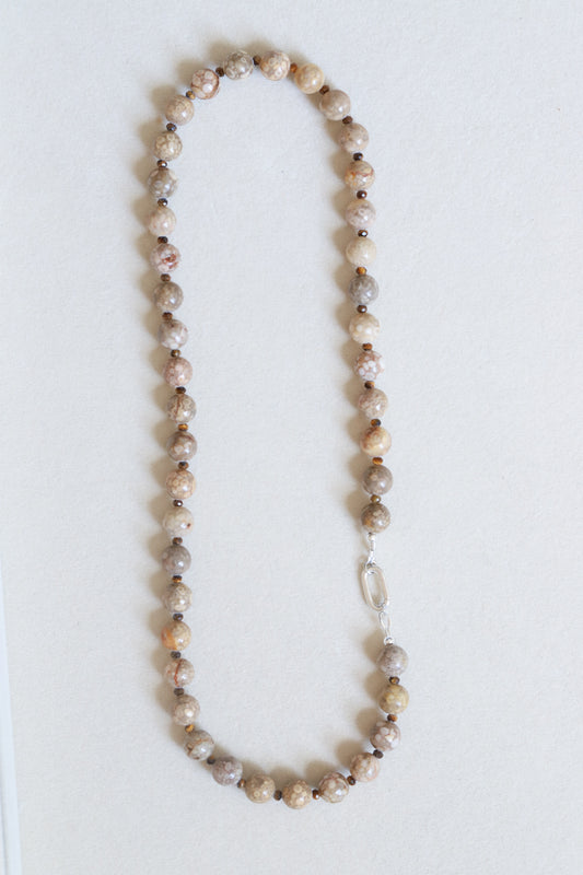 History Repeats Itself Beaded Necklace