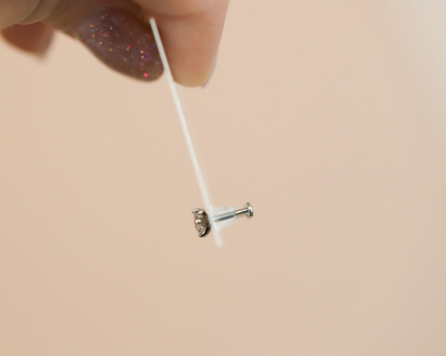 Square Crystal Studs