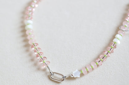 Champagne Problems Beaded Necklace