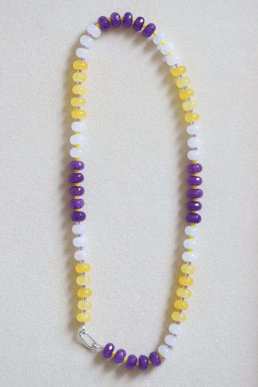Skol Yeah Beaded Necklace