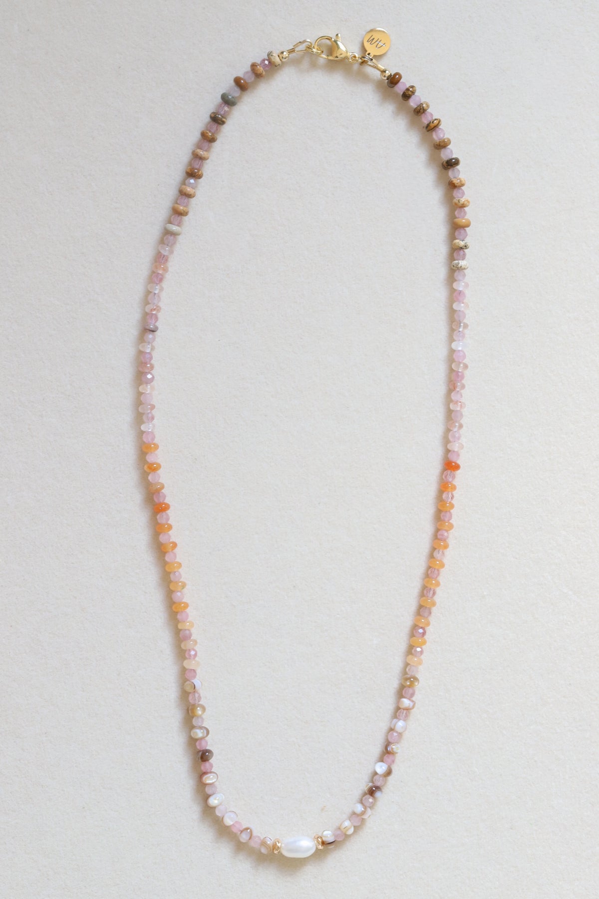 Warm Regards Beaded Necklace