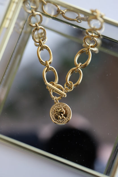 Golden Relic Necklace