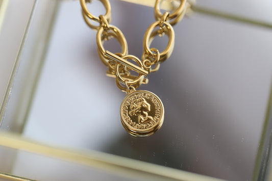 Golden Relic Necklace