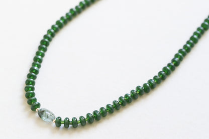 Mossy Little Thing Beaded Necklace