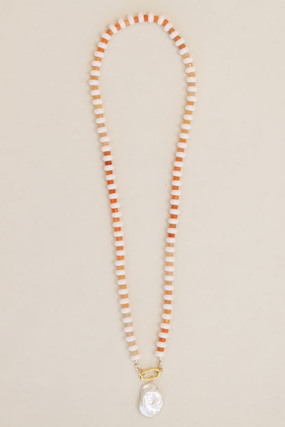 Cream Of The Crop Beaded Necklace