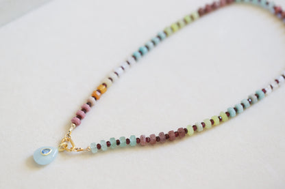 Autumn In The Air Beaded Necklace