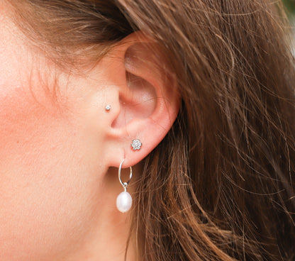 Flower Sleeper Studs